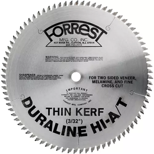 Grizzly Industrial Forrest H4753 - 10" X 5/8" 80T Hi-At Laminates Veneer Blade