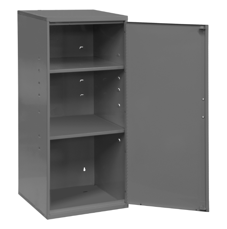 Durham 055-95 Utility Cabinet, 2 Shelves, 13-3/4 X 12-3/4 X 30