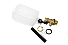 Load image into Gallery viewer, 3/4" Male Brass Float Valve with Pipe for Water Holding Tanks, No Filter
