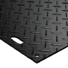 Load image into Gallery viewer, 3' x 8' MambaMAT® Composite Ground Protection Mat, 95 Ton Load Capacity, Black - MM38 - MM38 - image 5