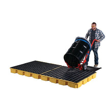 Load image into Gallery viewer, Yellow 8 Drum Modular Spill Platform No Drain | 1688 - 1688 - image 5