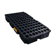 Load image into Gallery viewer, Black 2 Drum Modular Spill Containment Platform Without Drain | 1632B - 1632B - image 5