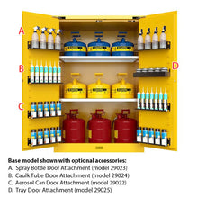 Load image into Gallery viewer, 90 Gallon Utili-Guard+ Flammable Cabinet with Door Attachments | U899020 - U899020 - image 5