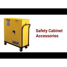 Load image into Gallery viewer, Gray 60 Gal Drum Cabinet With Drum Rollers | 2 Self-Close Doors | 899073 - 899073 - image 5