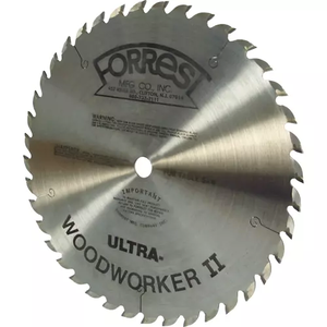 Grizzly Industrial T33590 - 10" 40T Ultra Thin Kerf Woodworker Ii Circular Saw Blade