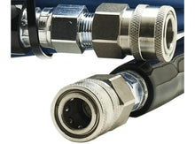 Load image into Gallery viewer, Stainless Steel Coupler Upgrade for Pressure Washer Hose, Installed on Both Ends
