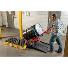 Load image into Gallery viewer, Yellow 1 Drum Modular Spill Containment Platform With Drain | 1633D - 1633D - image 6