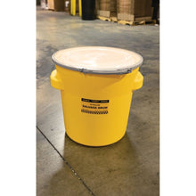 Load image into Gallery viewer, Yellow 20 Gal Salvage Plastic Drum | Metal Lever-Lock | 1654 - 1654 - image 6