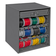 Load image into Gallery viewer, Durham Wire & Terminal Storage Cabinet, 6 Rods, 20 Compartments, 16 Rubberized Grommets - image 6