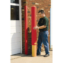 Load image into Gallery viewer, Red 6" x 56" Bollard Post Cover | Smooth | 1736R - 1736R - image 6