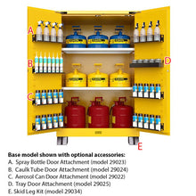 Load image into Gallery viewer, 90 Gallon Utili-Guard+ Flammable Cabinet with Door Attachments | U899020 - U899020 - image 6