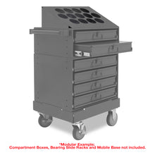 Load image into Gallery viewer, Durham Large Bearing Slide Rack, 2 Compartments - image 6