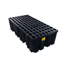 Load image into Gallery viewer, 2 Drum Spill Pallet | Black Plastic, Without Drain | 1620BND - 1620BND - image 6