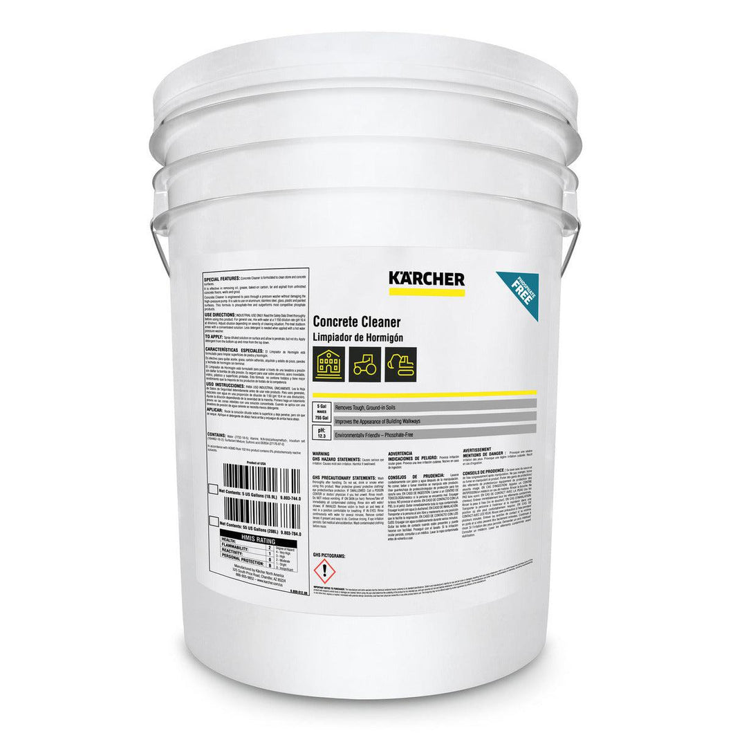 Karcher 9.803-784.0 Concrete Cleaner, 5Gal Pressure Water Detergents