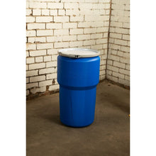 Load image into Gallery viewer, Blue 14 Gal Plastic Drum Barrel Metal Lever-Lock | 1610MB - 1610MB - image 7