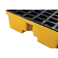Load image into Gallery viewer, 4 Drum Spill Pallet | Yellow Plastic, With Drain | 1645 - 1645 - image 7