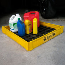 Load image into Gallery viewer, 25.5” x 25.5” x 4” Portable Utility Tray with Grate | 68Gallons | 28587 - 28587 - image 7