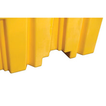 Load image into Gallery viewer, 2 Drum Pallet | Yellow Plastic, With Drain | 1620 | Eagle - image 7