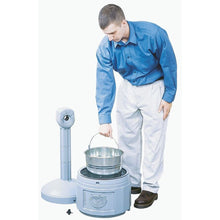 Load image into Gallery viewer, Pewter Gray Plastic Outdoor Ashtray 4 Gallon | 26800 | Justrite - image 7