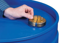 Load image into Gallery viewer, Justrite Drum Lock Set for Plastic Drums, 2 units fit 2-in bung, 2 lock bars. 2 padlocks - #08511