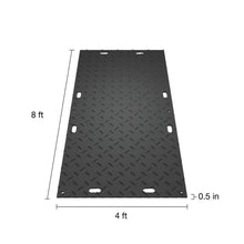 Load image into Gallery viewer, 4' x 8' MambaMAT® Composite Mat, 95 Ton Load Capacity, Black - MM48 - MM48 - image 8