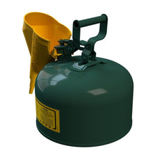Load image into Gallery viewer, Type 1 | Green Safety Can w/ Funnel | 2.5 Gal | 7125410 - 7125410 - image 8