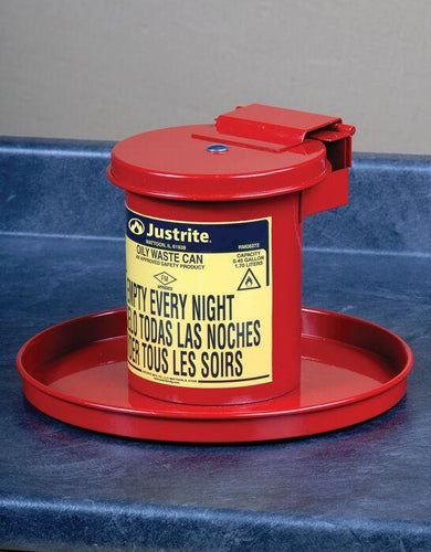 Justrite 09400 CAN, SOLVENT BNCHTP, .45G, RED