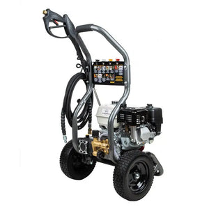 BE Power Equipment 3,200 PSI - 2.8 GPM Gas Pressure Washer with Honda GX200 Engine and AR Triplex Pump