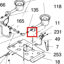 Load image into Gallery viewer, Graco 100030 BUSHING - item 135 highlighted in the Graco 313880EN-D parts diagram