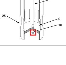 Load image into Gallery viewer, Graco 100077 Nut, Jam, Hex, Heavy, 5/16 - highlighted in parts diagram