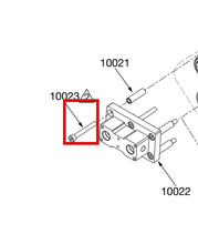 Load image into Gallery viewer, Graco 10023 Kit,parts,screw,regulator - highlighted in parts diagram