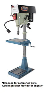 Baileigh Industrial - 110/220V Single Phase (Prewired 110) 15" Variable Speed Floor Drill Press