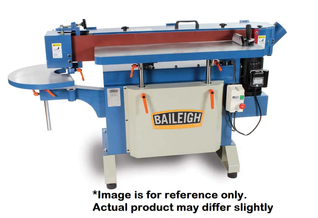 Baileigh Industrial - 220V Single Phase 2HP Oscillating Edge Sander, 6