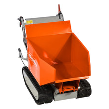 Load image into Gallery viewer, MechMaxx 1100Lbs Load Capacity Petrol Engine Powered Track Mini Dumper, D50MA