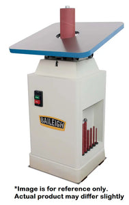 Baileigh Industrial - 110V 1HP Oscillating Vertical Spindle Sander with 1.5" Oscillation Stroke, 24" x 24" working Table