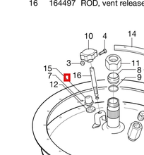 Load image into Gallery viewer, Graco 100859 Screw - highlighted in parts diagram