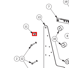 Load image into Gallery viewer, Binks 101-9427 STUD -- Ref 11, Century Pump Manual 77-2940 EN [ English ]