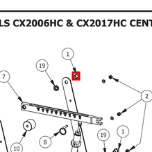 Load image into Gallery viewer, Binks 101-9433 NUT -- Ref 1, Century Pump Manual 77-2940 EN [ English ]