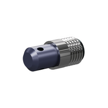 Load image into Gallery viewer, Kennametal T245-43 T245 Angle Tungsten Carbide Blast Nozzle, 1/4" Bore, 3/4" OD Steel Jacket T245 Specialty 45° Angle Nozzle 3/4" Steel Thread, Triple Outlet