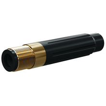 Load image into Gallery viewer, Kennametal SN156-8P Conventional Long Venturi BP200 SiAlON Blast Nozzle, 1/2" Bore, 1-1/4" Brass Thread