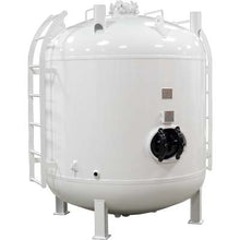 Load image into Gallery viewer, Pirate Brand 888-1014-160PB Vessel, 160 Cu.Ft. (4531 Liters), 150 PSI (10.3 Bar), 4 Outlet Includes Manway Assy, And Bulk Bag Rack Ready (Painted), Pirate Brand – Replaces Schmidt (Axxiom) 1014-160