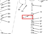 Load image into Gallery viewer, Graco 101579 Pin - highlighted in parts diagram