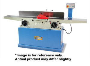 Baileigh Industrial - 220V 1 Phase 3hp 8" Long Bed Parallelogram Jointer w/ Helical Insert Head, 83" Table Length