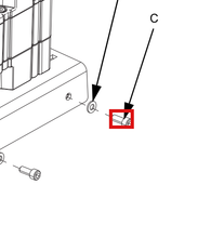 Load image into Gallery viewer, Graco 102598 Screw, 10-32x1/2shcs - highlighted in parts diagram