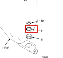 Load image into Gallery viewer, Graco 102905 Clamp, Hose - highlighted in parts diagram