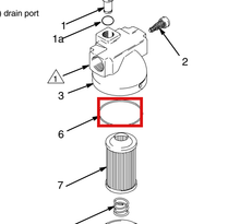 Load image into Gallery viewer, Graco 103209 Packing, O-ring - highlighted in parts diagram