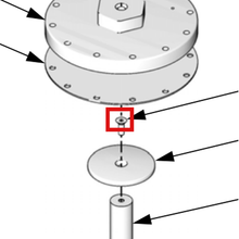 Load image into Gallery viewer, Graco 103263 SCREW, MACH FLW, SKT - item 211 highlighted in the Graco 311595EN-F parts diagram