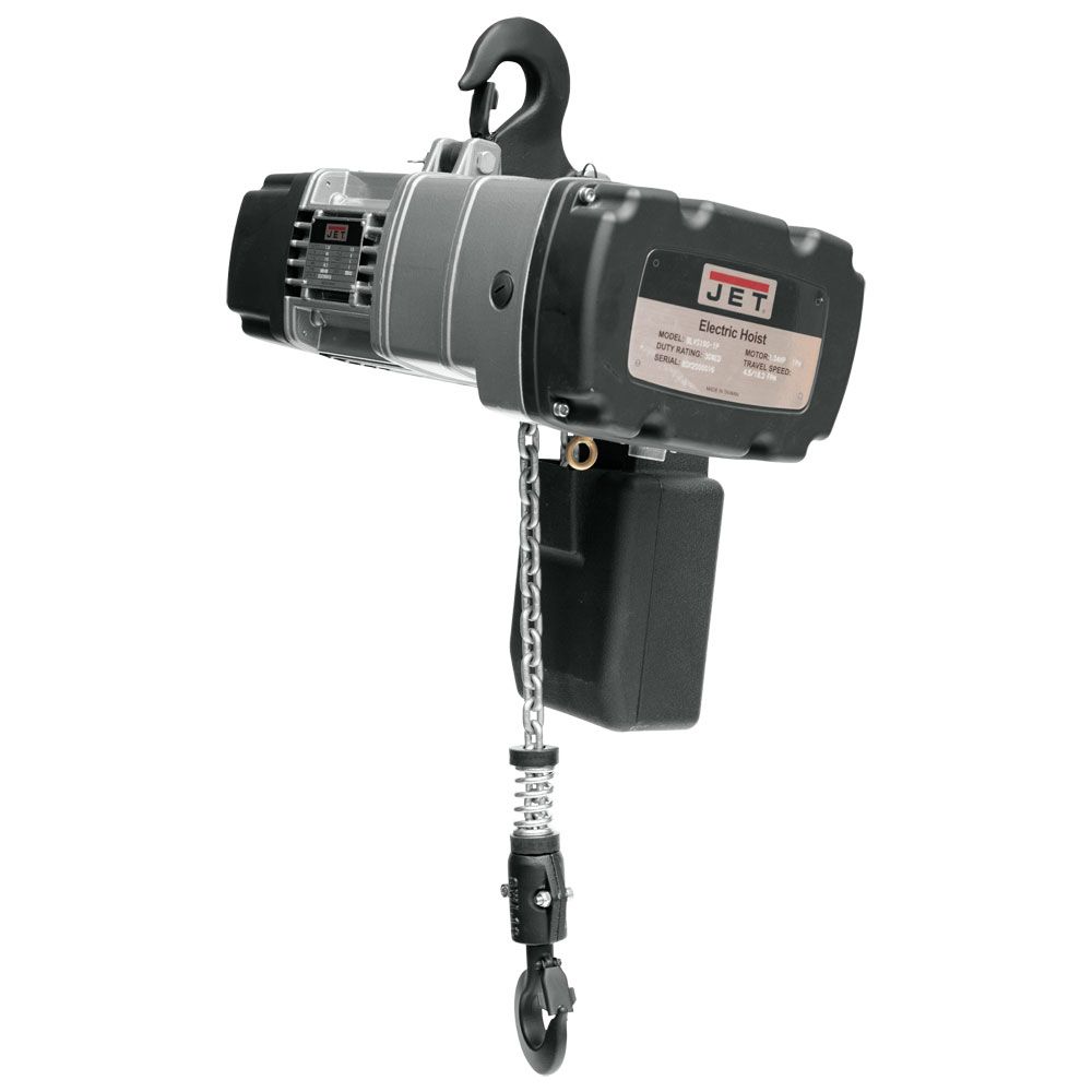 Jet Tools - BLVS100-030 1T Electric Hoist 30' Lift 1PH