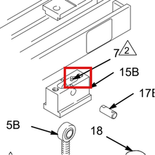 Load image into Gallery viewer, Graco 105762 SCREW, SET, HEX - item 7 highlighted in the Graco 307432EN-J parts diagram