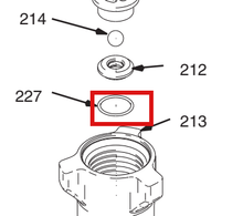 Load image into Gallery viewer, Graco 107-079 Teflon O-Ring, intake seat